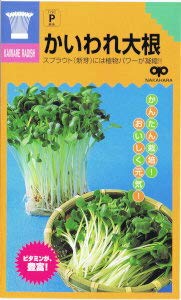中原採種場 かんたんスプラウト かいわれ大根のサムネイル