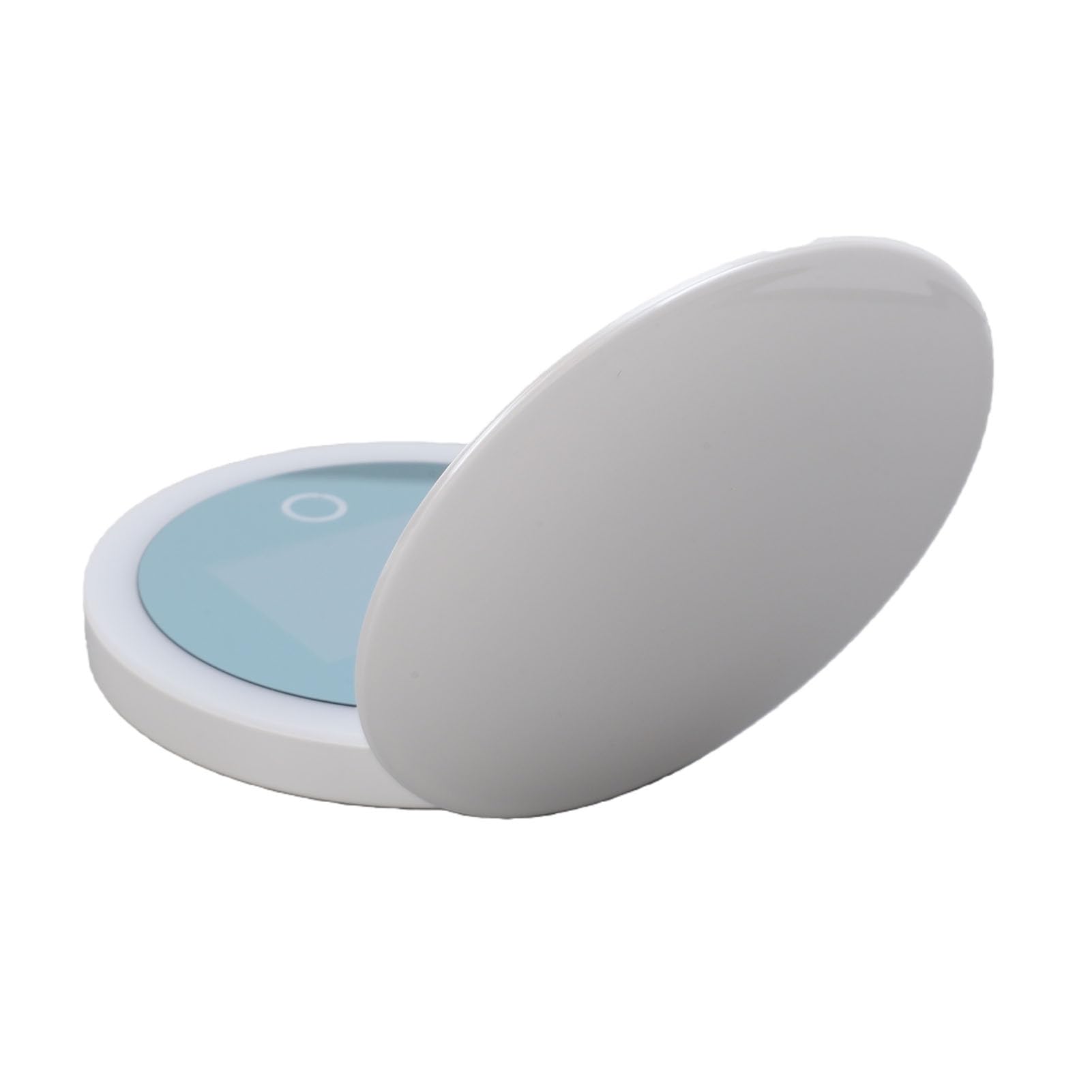 Matybobe Specchio Makeup Portatile con Luce LED 2X Ingrandimento,