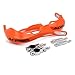 XRSM Protéger 1 Paire 22 MM 28 MM Motocross Main Guidon Guidon Garde Main Garde pour Yamaha YZ YZF WR WRF TTR 125 250 400 450 avec Autocollants (Color : Orange)