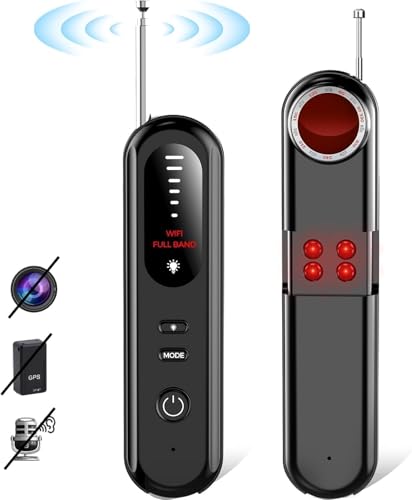 Image of Hidden Camera Detector, Anti-Spy Detector, Hidden Device GPS Detector, Camera Detector, Bug Detector, Privacy Protector, Signal Scanner for Hotels Office Home Travel Sensitivity (T01)