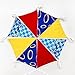 32Ft Hedgehog Birthday Party Decorations Red Blue Yellow and Golden Rings Triangle Flag Pennant Banner Fabric Garland Streamer for Kids Boys Cartoon Birthday Hedgehog Baby Shower Party Decor Supplies