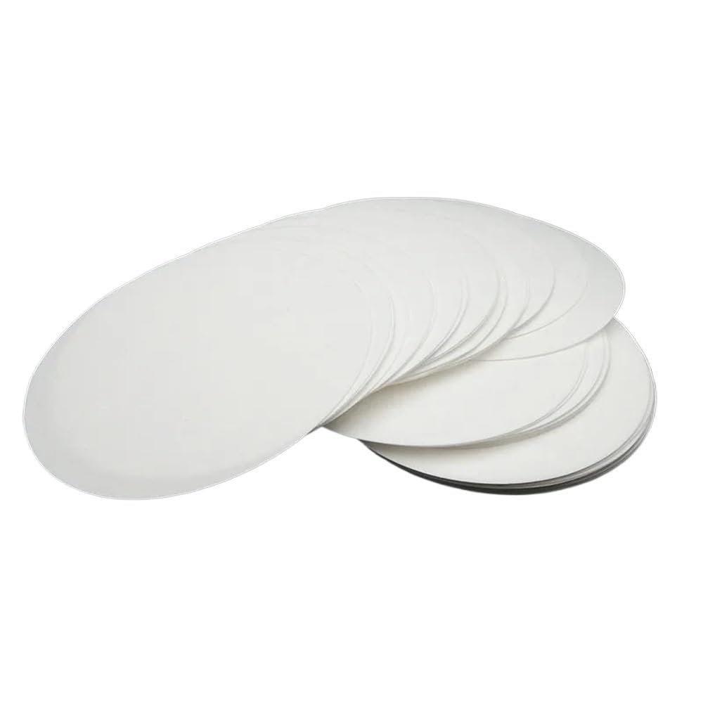 Yinxi Membrana de Filtro microporoso de PTFE hidrofóbico de 50 Uds de diámetro de 13mm a 100mm, Membrana orgánica de 0,22 Um (Size : Dia 100mm)
