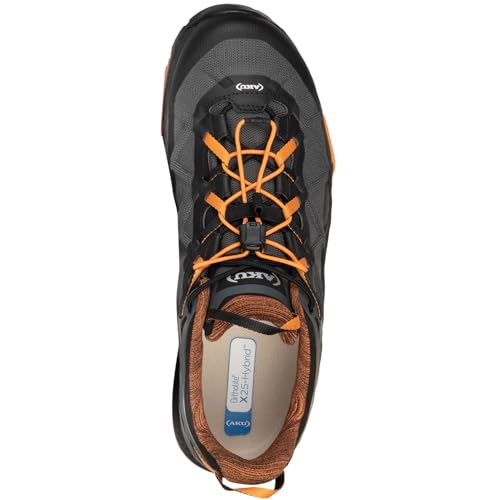 AKU Men's Rocket DFS GTX Hiking Lightweight Waterproof Breathable Laced Low Shoes for Easy, Moderate & Rugged Trails4