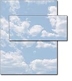 Clouds Letterhead & Envelopes - 40 Sets