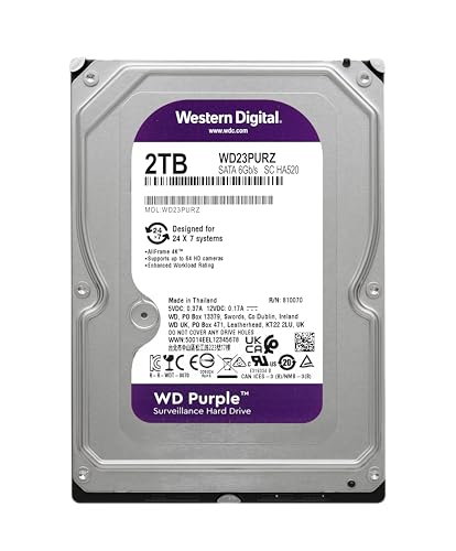 Western Digital Purple 2Tb Surveillance sata_6_0_gb Hard Drive - Image 2