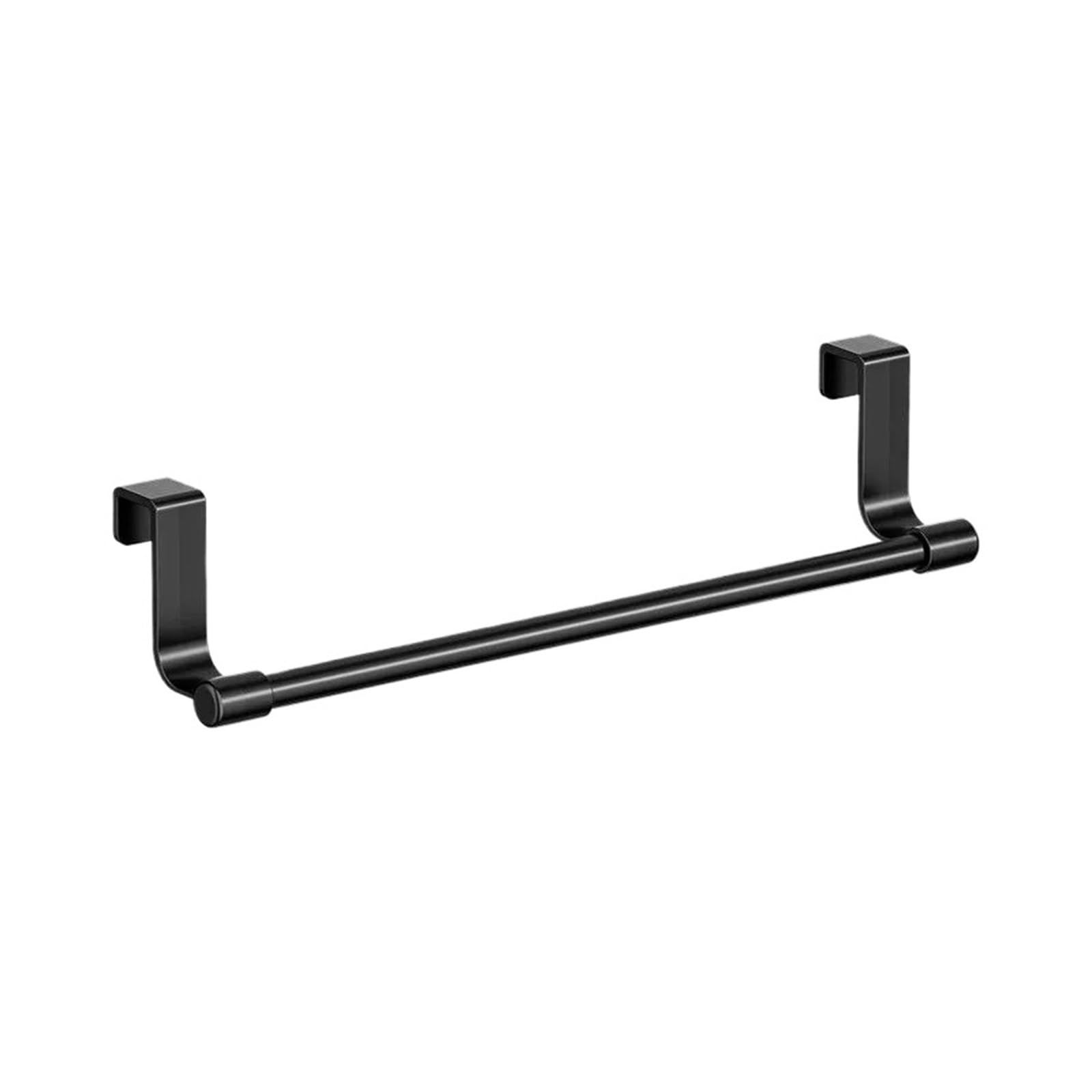 1pc 23/36cm Door-mountedTowel Rack Towel Organizer Bathroom Cabinet(36CM black)
