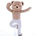 Daxiong Peluche Yoga Orsetto Teddy Bear Doll Incorporato cartilagine rimodella Teddy Gifts,40cm