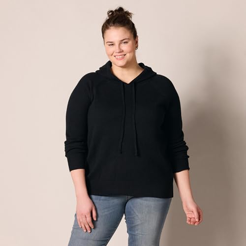 Image of Amazon Essentials Women's Soft Touch Long Sleeve Hooded Pullover Sweater