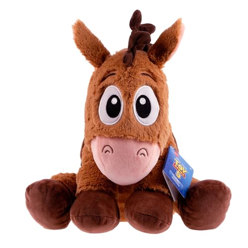 Mattel Disney Pixar Toy Story 5 Peluche con Peso de Perdigón, Animal de Peluche Suave con Bolitas de Peso reconfortantes, JMJ34