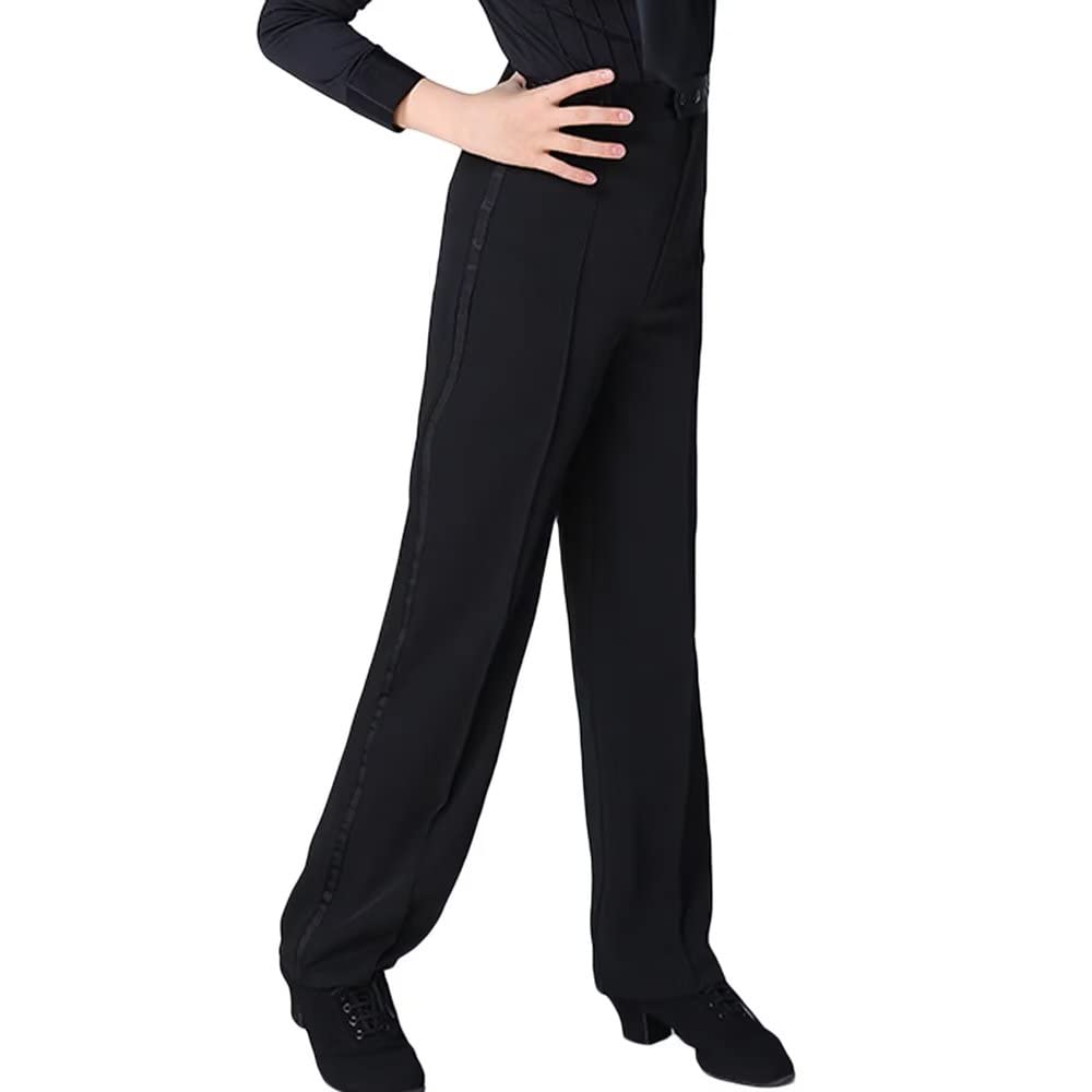 Jungen Kinder Latin Ballsaal Tanzhose Elastische Taille Professionelle Jazz Modern Perfomance Hose