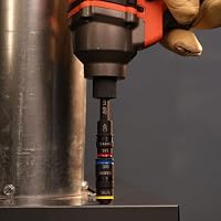 Klein Tools, 32517HD KNECT, 17-in-1 Schlagfester Hybrid-Schraubendreher/Steckschlüssel, Magnetisch, Mit Wechseleinsatz, 11 Bits, 3 Steckschlüssel, Bithalter, Vierkantadapter – Ansicht 7