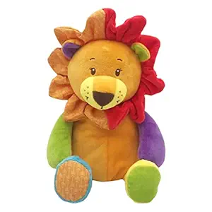 My Baby Excels Cute Baby Lion Plush | Imported Premium Quality | Soft Toy for Kids of Age 1 Year and Above | Multicolour | Size 30 cm