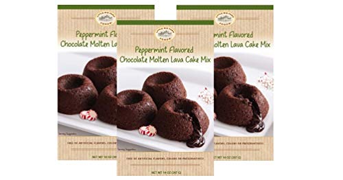 Little Big Farm Foods Peppermint Molten Lava Cake Mix (3 Pack)