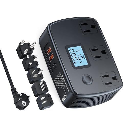 Amazon.co.jp: 正弦波変圧器 海外旅行用 PD30W USB充電器 海外