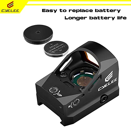 Cyelee CT2 Micro Shake Awake Red Dot Sights ( for RMR Cut Pistol ) 3