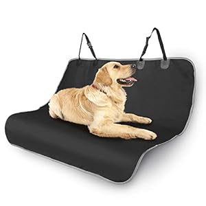 Nobleza Dog Seat Cover – No-Skirt Design Waterproof Nonslip Car Boot Liner Protector, Universal Cars Back Seat Covers, 140 * 110CM