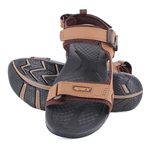 Image of Sparx Men's Sandal, Tan Brown, 6 UK