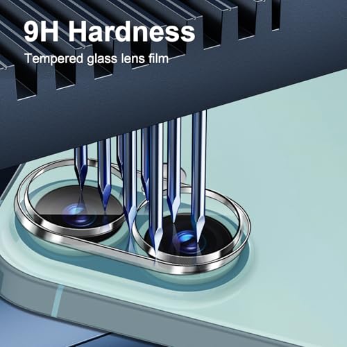 QULLOO Kameraschutz für iPhone 17 für Panzerglas, 3 Stück Kamera Schutzfolie 9H Härte Schutzglas HD Klar Linse Folie Anti-Kratzen Kamera Schutz