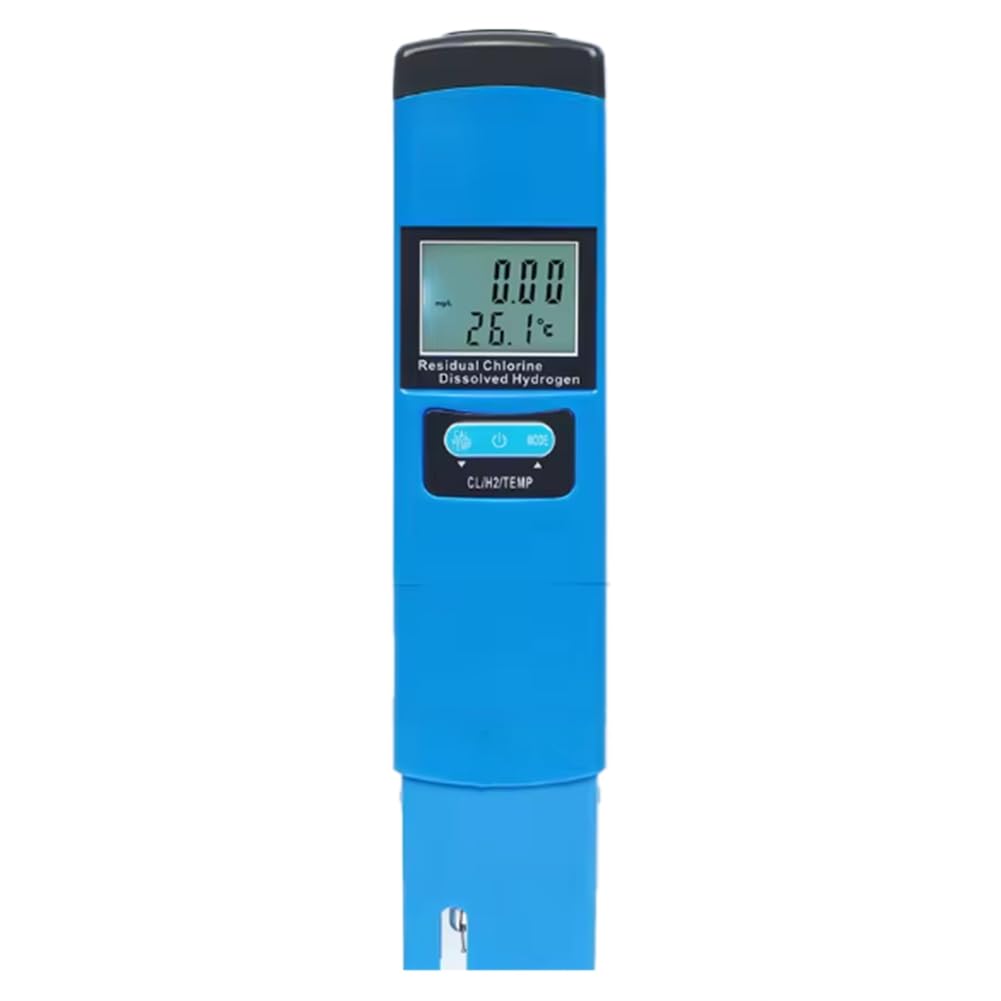 Ehwisbe Ehwisbe/Temp/H2 Meter Digital Lcd Water Quality Tester For Aquarium Swimming Pool Hydroponics Pen