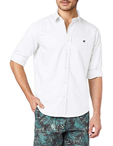 Camisa Manga Longa, Malwee, Masculino, Branco, G