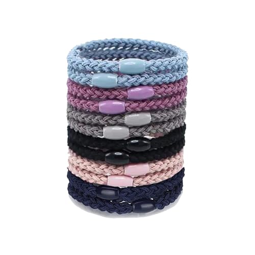 12 pezzi elastici per capelli per donne