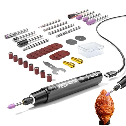 Kit outils rotatifs sans fil de précision gravure meulage menuiserie