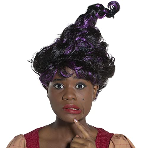 amscan Hocus Pocus, Mary Sanderson Wig for Women, Halloween Costume Accessory, One Size, Features Braided Ponytail Style Multicolor