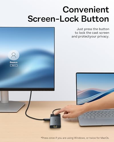 Docking station per MacBook Baseus ideale per smart working a casa e postazioni ufficio 6
