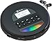Produktbild KLIM Nomad CD Player Bluetooth - tragbare Discman mit langlebigem Akku - inklusive Kopfhörer - MP3 - TF-Reader, Radio FM - ideal für Autos