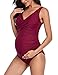 SUMMERSUNSHINE Costume da bagno intero premaman con incrocio anteriore costume...