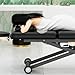 Electric Massage Table, Electric Lift Motor Height adjustable and Manual Backrest Adjustable Angle for Treatment, Medical Spa, Facial, Beauty, Massage Bed and More - 32 Wide x 75 Long - Black