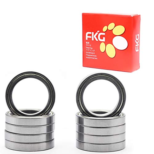 Fkg 6806-ZZ 30X42X7Mm Deep Groove Ball Bearing Double Metal Shields Bearing Pre-Lubricated 10 Pcs cover