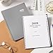 2026 Planner - Weekly and Monthly Planner 2026, 9” × 11”, from JAN. 2026 to DEC. 2026, Inner Pocket, Premium Paper, Twin-wire Binding, Make Life Productive - Gray