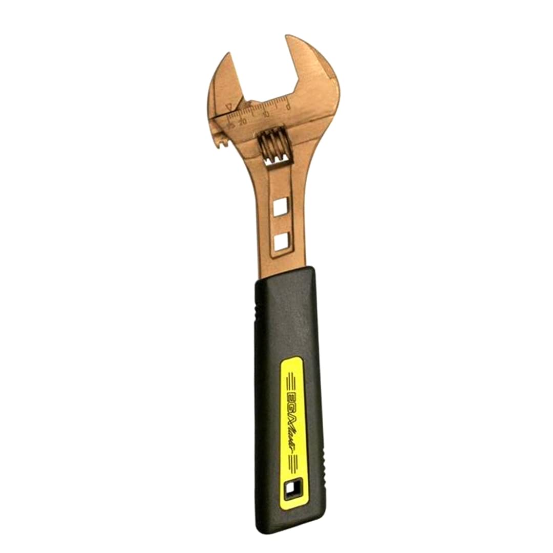 LLAVE AJUSTABLE 10" ANTICHISPA CONFORT Cu-Be