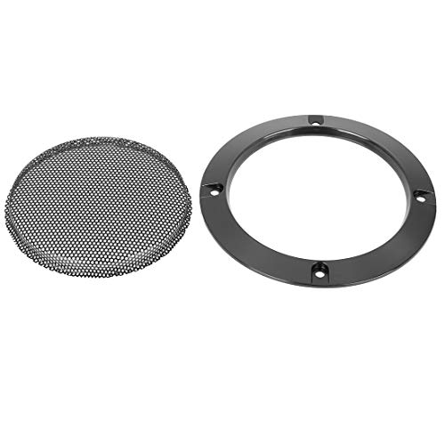Subwoofer auto protégé avec cette grille décorative en métal de 10,2 cm