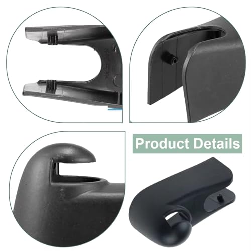Tapa limpiaparabrisas trasero compatible con Mini Cooper 2006 2007 2008 2009 61627129282 5
