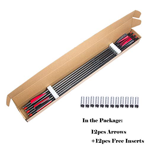 Pinals Archery Hunting Carbon Arrows for Compound Recurve Bow Spine 700 by Pinals - Used condition - Image 4