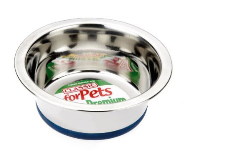 Caldex Classic - Cuenco Antideslizante de Acero Inoxidable, 13 cm