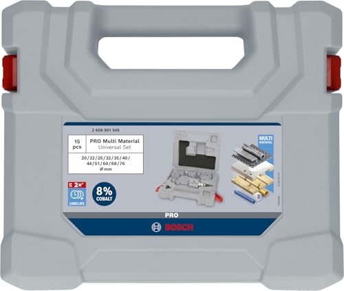 Bosch coffret 15 scies trépans Multi Material diametre 20 a 76 mm - 3