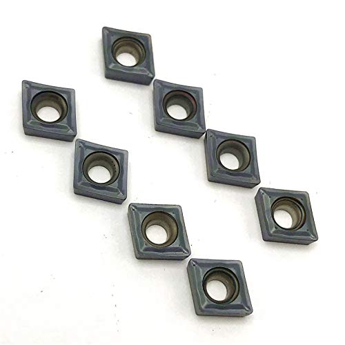 10 piezas CCMT060204 SM IC907 Carburo Inserto para Torno miniatura 1