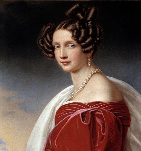 Affiches et gravures portrait de Sophie Frédérique déco salon 60x90
