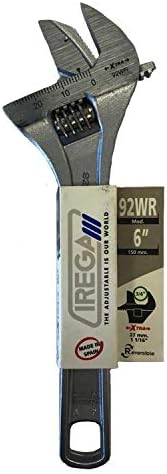 Irega IR92WR6 6 Adjustable Wrench Reversible Jaw Xtra Capacity