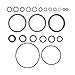 Carbpro 435567 Trim and Tilt O-Ring and Seal Kits for Johnson Evinrude 40 48 50 033566 0333496, 0912298, 091229, 0435567, 0339849
