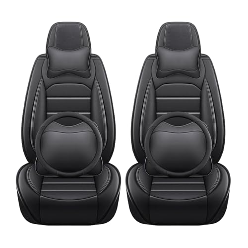 トヨタ カローラフィールダー NKE165G NZE161G NZE164G NRE161Gに適用 シートカバー レザー素材 カーシートカバー 2枚セット 運転席 助手席 通気性 汚れ防止 滑り止め カー用品 内装パーツ 四季汎用 プロテクター シート保護