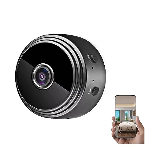 Câmera de Segurança Noturna com Gravação em HD, Visão Noturna, Detecção de Movimento, Acesso Remoto