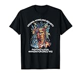 Original Homeland Security Native American T-Shirt, Small, Black
