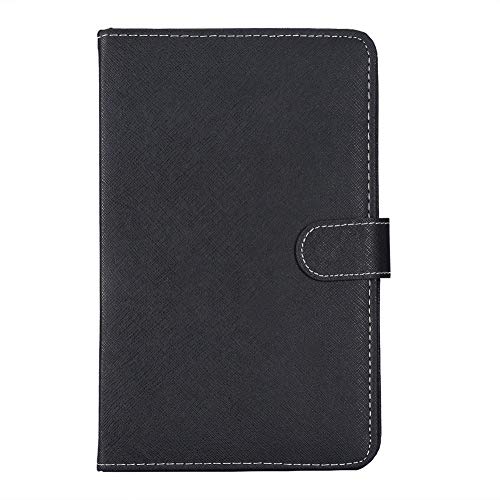 ASHATA PU Leather Case Wired USB Keyboard Stand Holder Phone Protector Cover for 4.2inch-6.5inch Android Phone with OTG (Black)