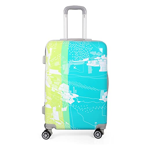 Image of Polo Class 2Pc Set Travel Trolley Bag (20 /28 inch) - Red