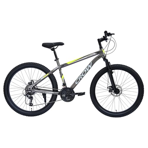 Image of CROW - Cross TRAK 21 Speed Gear Cycle | 29 inch T Cycle for Boys 12 to 15 Years | Bicycle for Men Adult | Mountain Bike with Front Suspension & Dual Disc Brakes| Unisex 29 INCH MTB Cycle for Men |