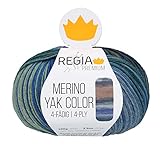 El hilo suave se puede lavar a máquina a 30 grados y se puede secar en secadora / La lana de calcetín de 4 capas consiste en un 58% de lana merino, 28% de poliamida y 14% de yak - ideal para todo tipo de calcetines